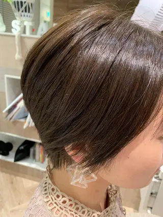 ショート カラー 蛯名 ユウジのヘアスタイル