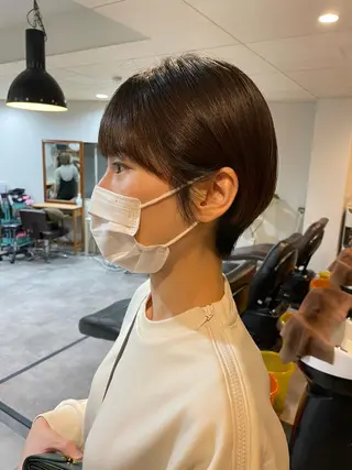 ショート ヘアアレンジ ミズタ マイのヘアスタイル