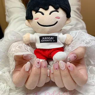 ネイル La neige* yuki 🥯🍑のネイルデザイン