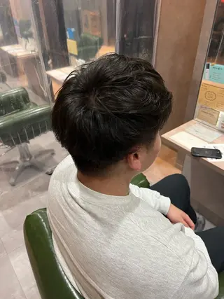 パーマ メンズ 藤森結子/韓国ヘア/ パーソナルカラー診断のヘアスタイル