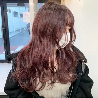 ロング カラー ヘアアレンジ ハイトーン/美髪矯正 🍃大江拓実のヘアスタイル