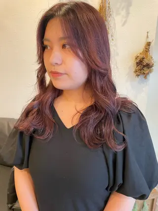 セミロング カラー m ā l o.🌷 サカモトマイコのヘアスタイル