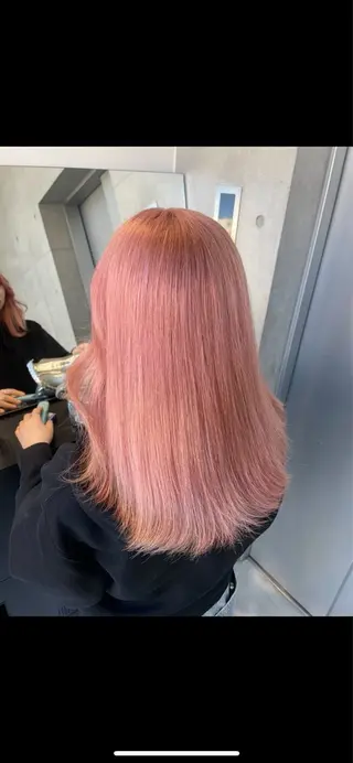 セミロング カラー 🍀︎Reika 🍀のヘアスタイル