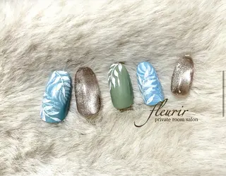 ネイル フルリール 【プライベートサロンのネイルデザイン