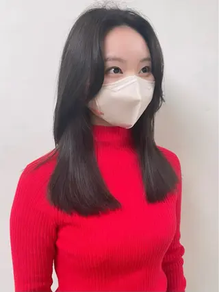 ミディアム カラー ニシダヒカリ🌙 髪質改善×似合わせのヘアスタイル