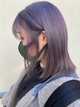 ミディアム カラー 【カラーリスト】 Likka.のヘアスタイル