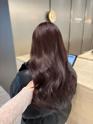 ロング カラー ナツミ/透明感カラー /酸性縮毛矯正のヘアスタイル