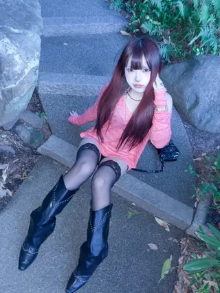 ロング カラー 名古屋／デザイン／ ブリーチ/松井亮磨のヘアスタイル