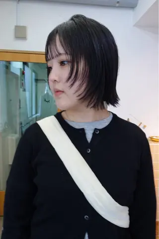 ショート カラー sakura🌸 レイヤー/韓国ヘアのヘアスタイル