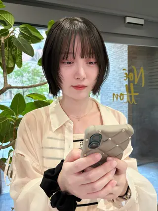 ショート カラー 🌟満足度No.1/ 似合わせ/AYA🌟のヘアスタイル