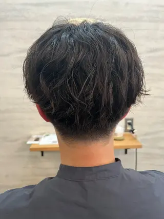 ショート パーマ メンズ 小屋町 瑞歩のヘアスタイル