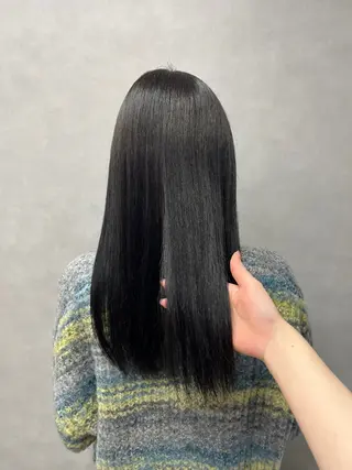 ロング 【透明感カラー‎✨】 中島日菜のヘアスタイル