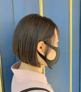 ミディアム カラー ヘアアレンジ 💛髪質改善/透明感 カラー🧡reikaのヘアスタイル