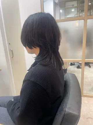 ミディアム EMANON新宿南口所属・ケアブリーチ×艶カラ ー️🫧Shioriのヘアスタイル