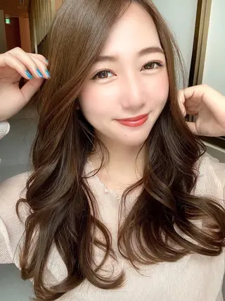 ロング 韓国ヘア🇰🇷髪質 改善たけるのヘアスタイル