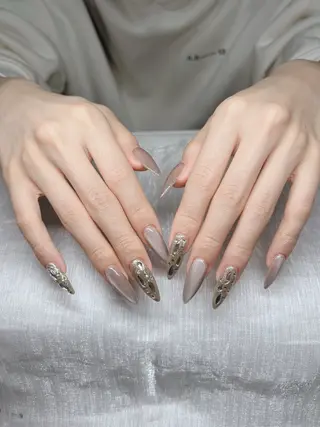 ネイル Lee Nails チップ長さだし専門店のネイルデザイン