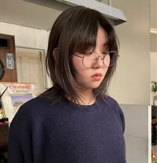 ミディアム ブリーチなし/透明感 /ショート/大世のヘアスタイル