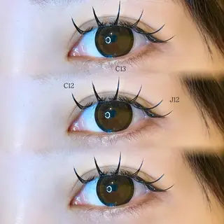 マツエク・マツパ Mell Yuuna ♡パリエク /束感のマツエク・マツパデザイン