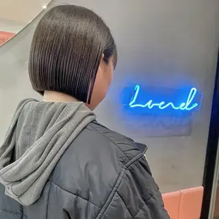 ショート Misaki /ボブ/縮毛矯正のヘアスタイル