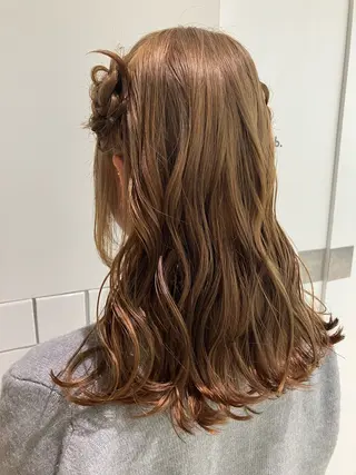 ロング カラー GOTODAY シェアサロン梅田NU茶屋町店所属・髪質改善/艶カラー 縮毛矯正/みほのヘアスタイル