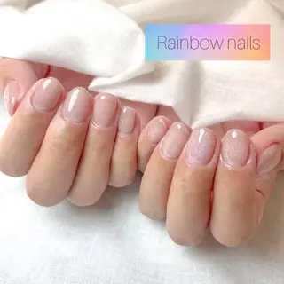 ネイル Rainbow nailsくろちゃんのネイルデザイン