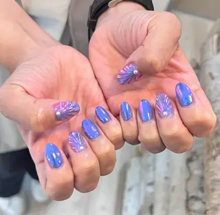 ネイル いちじゅう あおいのネイルデザイン