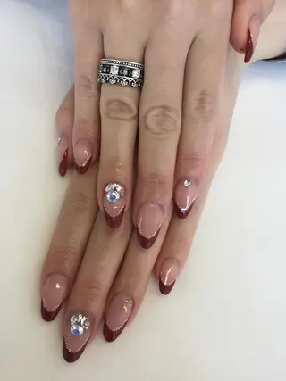 ネイル 💎🐰 saki. m 🐰💎のネイルデザイン