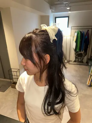 ヘアアレンジ りせ 🧸𖤐久米川のヘアスタイル