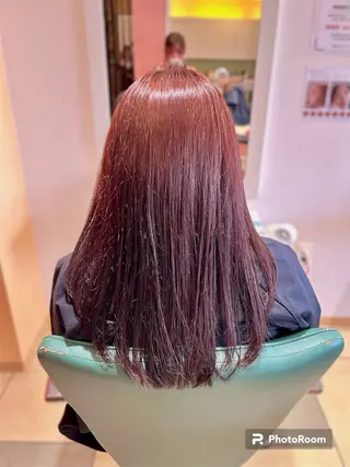 ロング カラー 🩷愛咲🩷レイヤー /透明感カラーのヘアスタイル