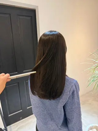 ロング ALLYS 渋谷店所属・最高級の艶のある カラーmei🎨のヘアスタイル