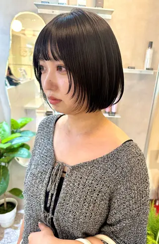 ショート カラー レイヤー/ボブ/ 顔周り/yukinaのヘアスタイル