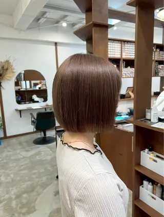 ショート カラー 柔らかい/抜け感/ SOU🫧のヘアスタイル