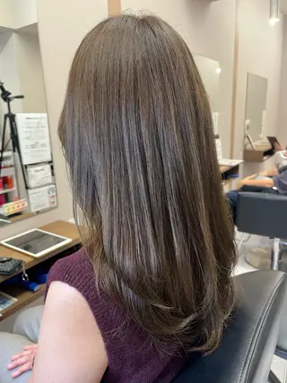 セミロング 骨格/顔型/パーソナ ルカラー診断/中野のヘアスタイル