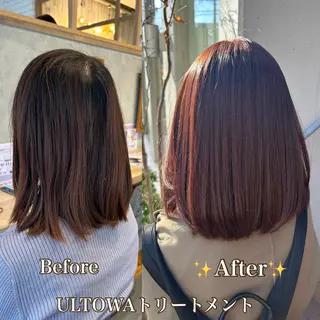 ミディアム 森山 佳小里/カラー /似合わせカットのヘアスタイル