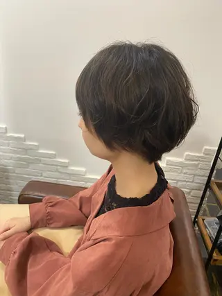 ショート パーマ きむら ゆうきのヘアスタイル