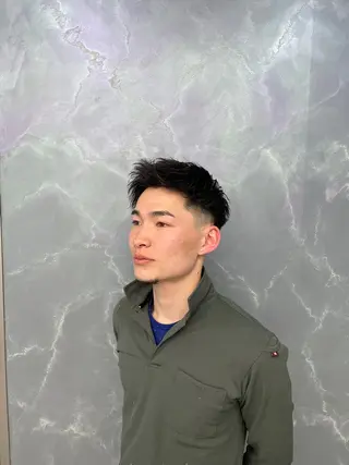 ショート メンズ mens hair Bel.crow by ALEAP所属・平尾 泰暉のヘアスタイル