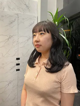 ロング miu /透明感カラーのヘアスタイル