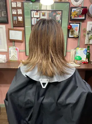 ミディアム chouette/ 根本優希のヘアスタイル