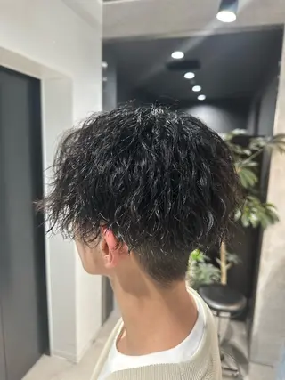 ショート パーマ メンズ 【メンズ特化】 サエキカズマのヘアスタイル