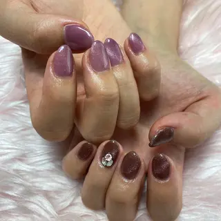 ネイル ネイルPetit Ribbonのネイルデザイン