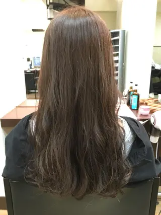 ロング カラー 萌花　moeka /韓国/レイヤーのヘアスタイル
