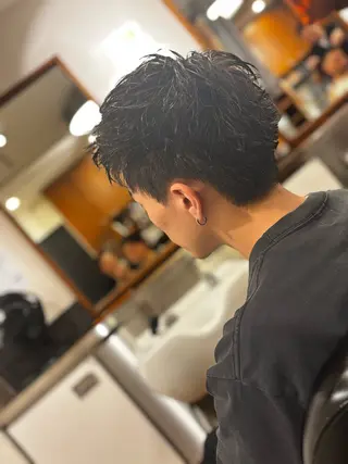 ショート メンズ SUPERCOOL   and RICO East所属・山室 恵介のヘアスタイル