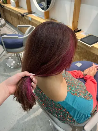 ミディアム わだ なつきのヘアスタイル