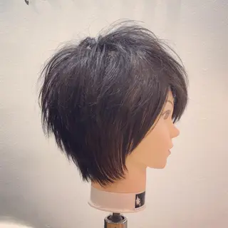 ショート ミディアム セミロング ロング カラー パーマ ヘアアレンジ メンズ キッズ ネイル マツエク・マツパ Leyシェアサロン所属・Ken ドライカット ✂️髪質改善のヘアスタイル