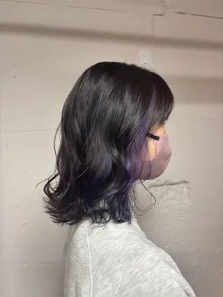 ミディアム カラー 🩵似合わせカット SEIRA🩵のヘアスタイル