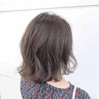 カラー ♱地雷カラー♱ウルフ ♱ 藍衣 ♱のヘアスタイル