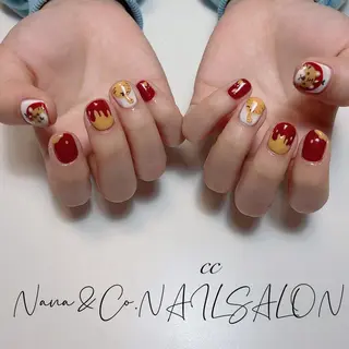 カラー ネイル C C🌼のネイルデザイン