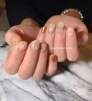 ネイル ﾈｲﾙﾙｰﾑﾘｯｶ 𝐦𝐚𝐲𝐮のネイルデザイン