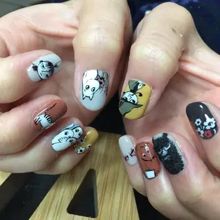 ショート ネイル ♡ belleのネイルデザイン