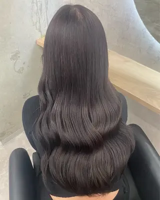 カラー ✨透明感カラー🫧 れんのヘアスタイル